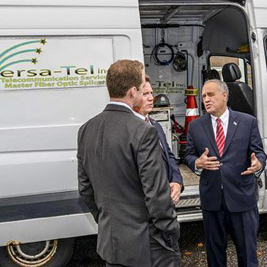 Invested in New York — Comptroller DiNapoli at Versa-Tel