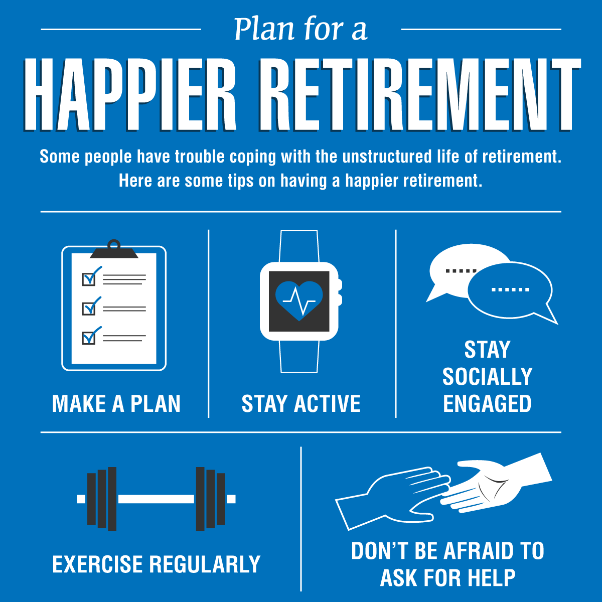 steps to ease transition to retirement