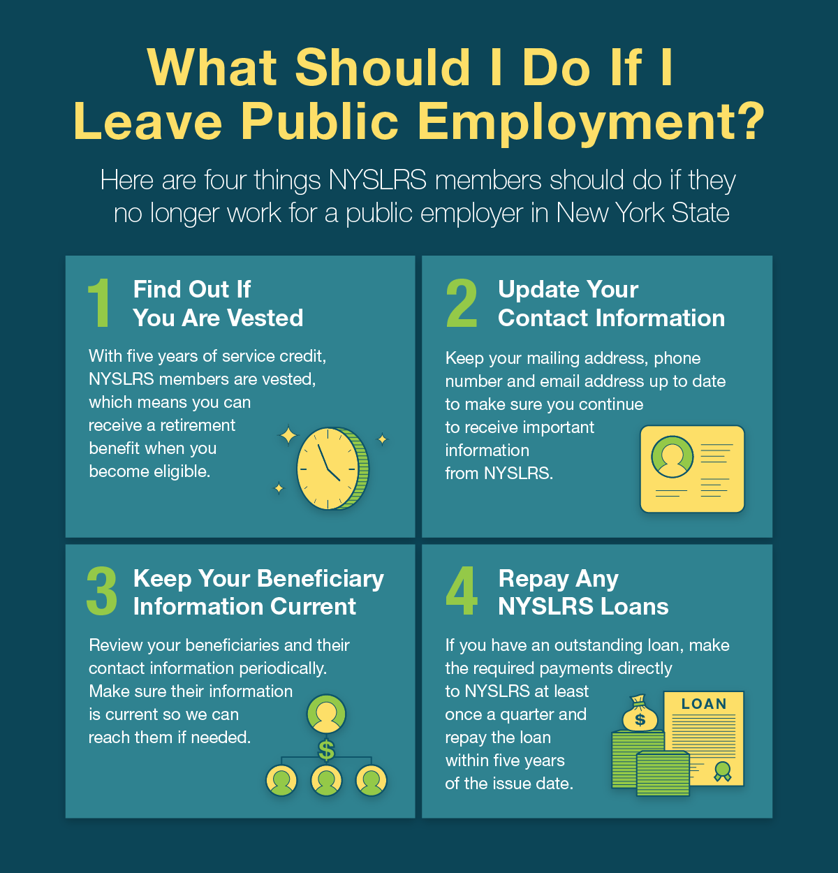 What Should I Do if I Leave Public Employment